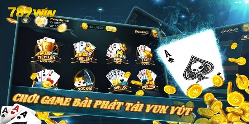 Những tựa game đánh bài ăn khách nhất của FTG